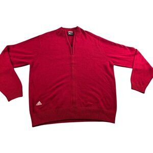 Adidas Men's Quarter Zip Sweater Size L